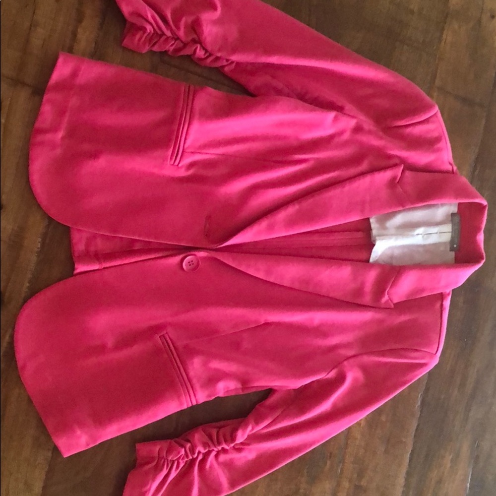 Nordstrom’s Pink Knit Blazer